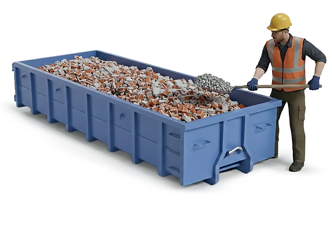 Kontejner s odpadem